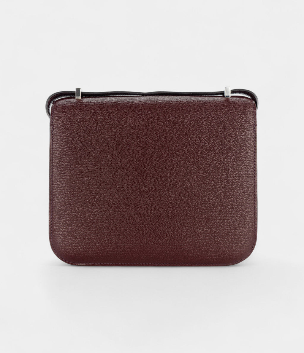HMConstance 18 Rouge Sellier Chevre Mysore Palladium Hardware