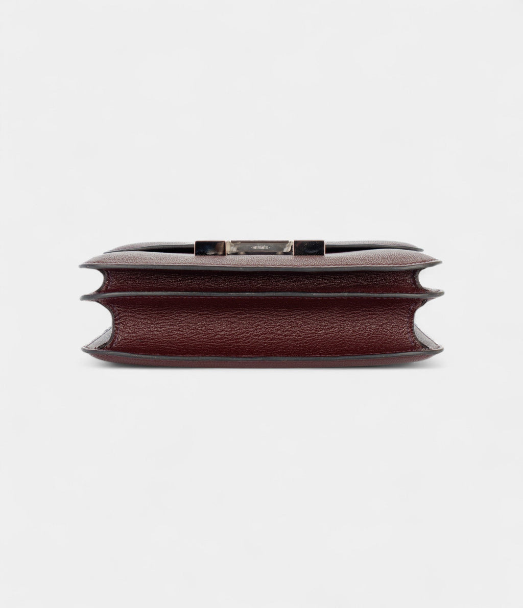 HMConstance 18 Rouge Sellier Chevre Mysore Palladium Hardware