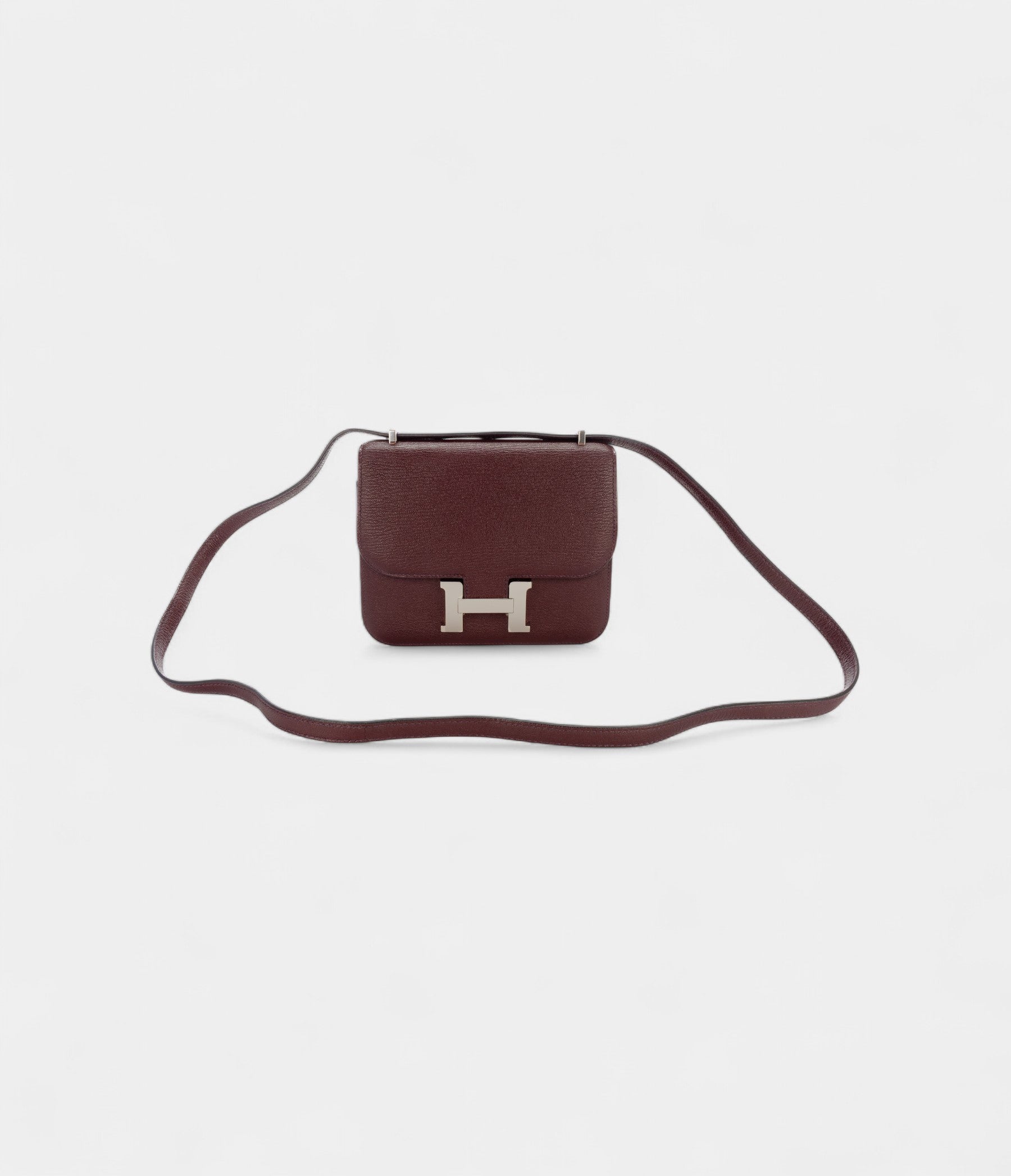 HMConstance 18 Rouge Sellier Chevre Mysore Palladium Hardware