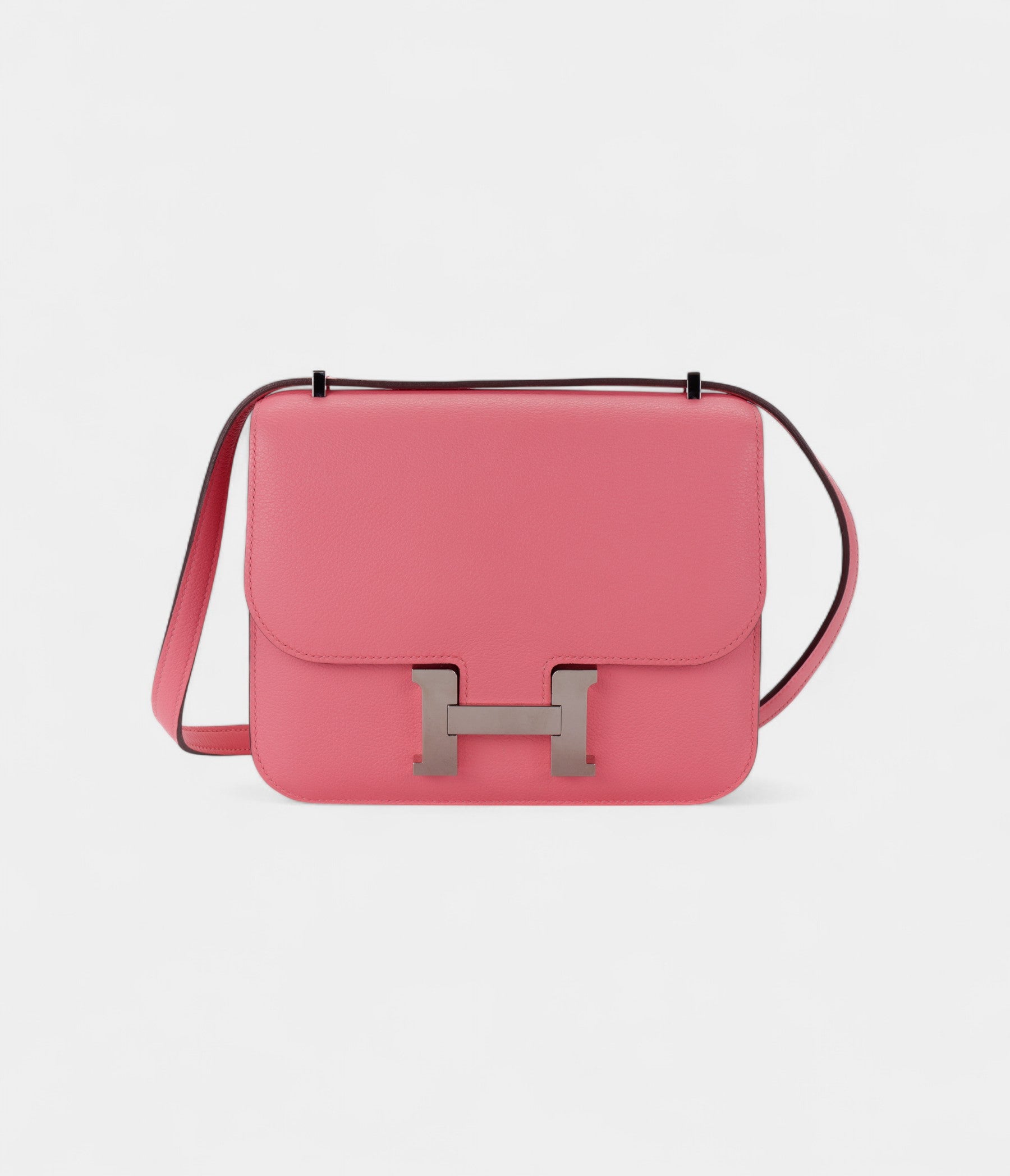 HMConstance 18 Verso Rose D’ete/Terre Battue Chevre Palladium Hardware
