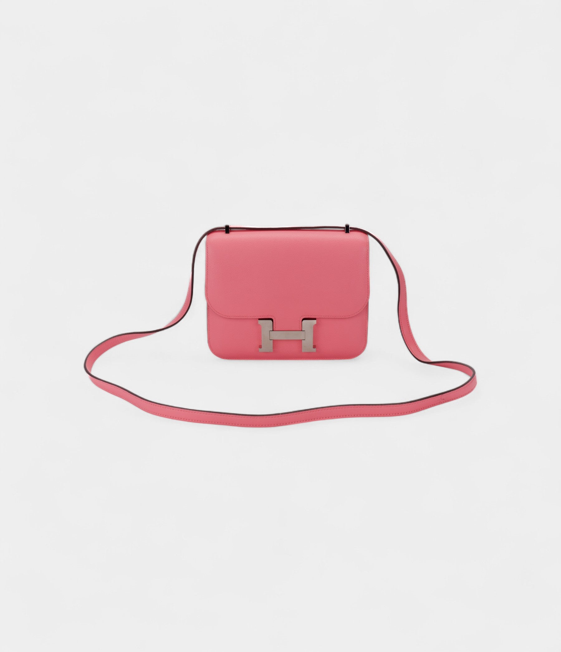 HMConstance 18 Verso Rose D’ete/Terre Battue Chevre Palladium Hardware