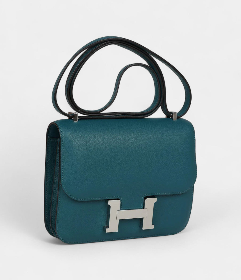 HMConstance 18 Vert Bosphore Evercolor Palladium Hardware