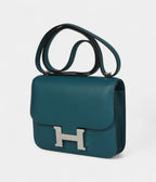 HMConstance 18 Vert Bosphore Evercolor Palladium Hardware
