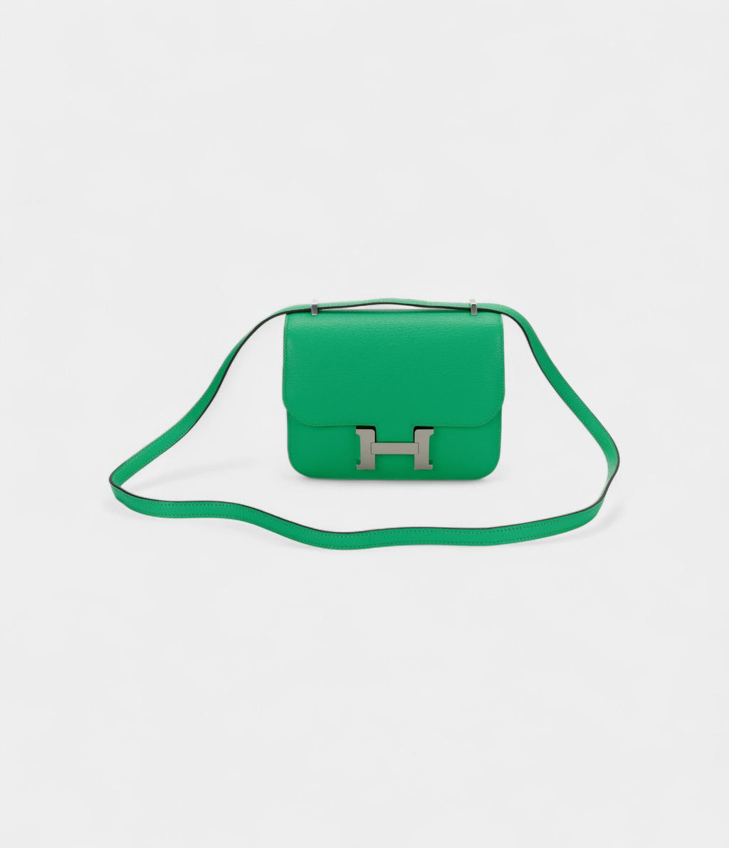 HMConstance 18 Vert Comics Chevre Palladium Hardware