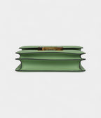 HMConstance 18 Vert Criquet Epsom Marquette Hardware