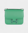 HMConstance 18 Vert Vertigo Epsom Palladium Hardware