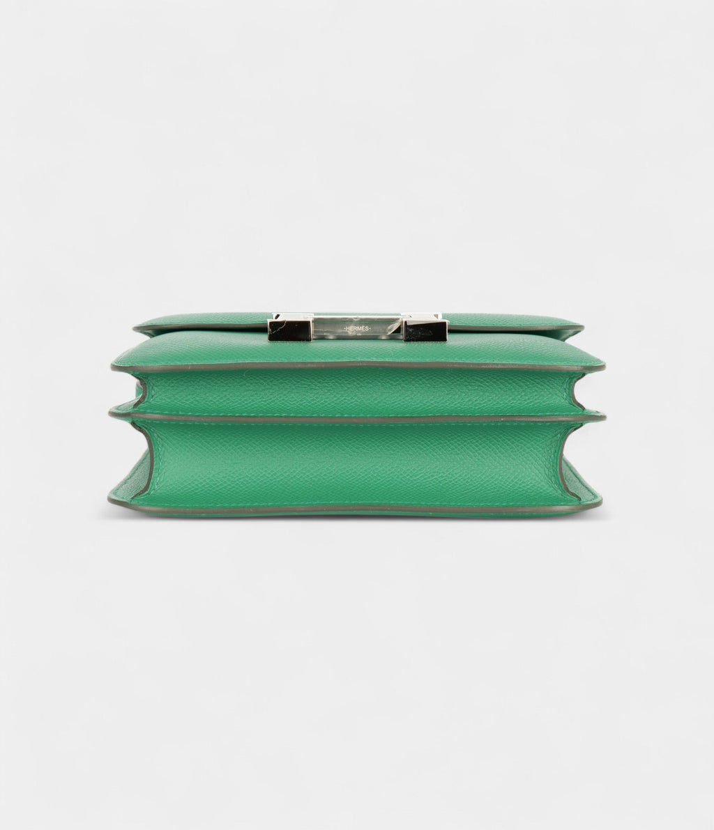 HMConstance 18 Vert Vertigo Epsom Palladium Hardware