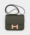 HMConstance 18 Vert de Gris Epsom Rose Gold Hardware