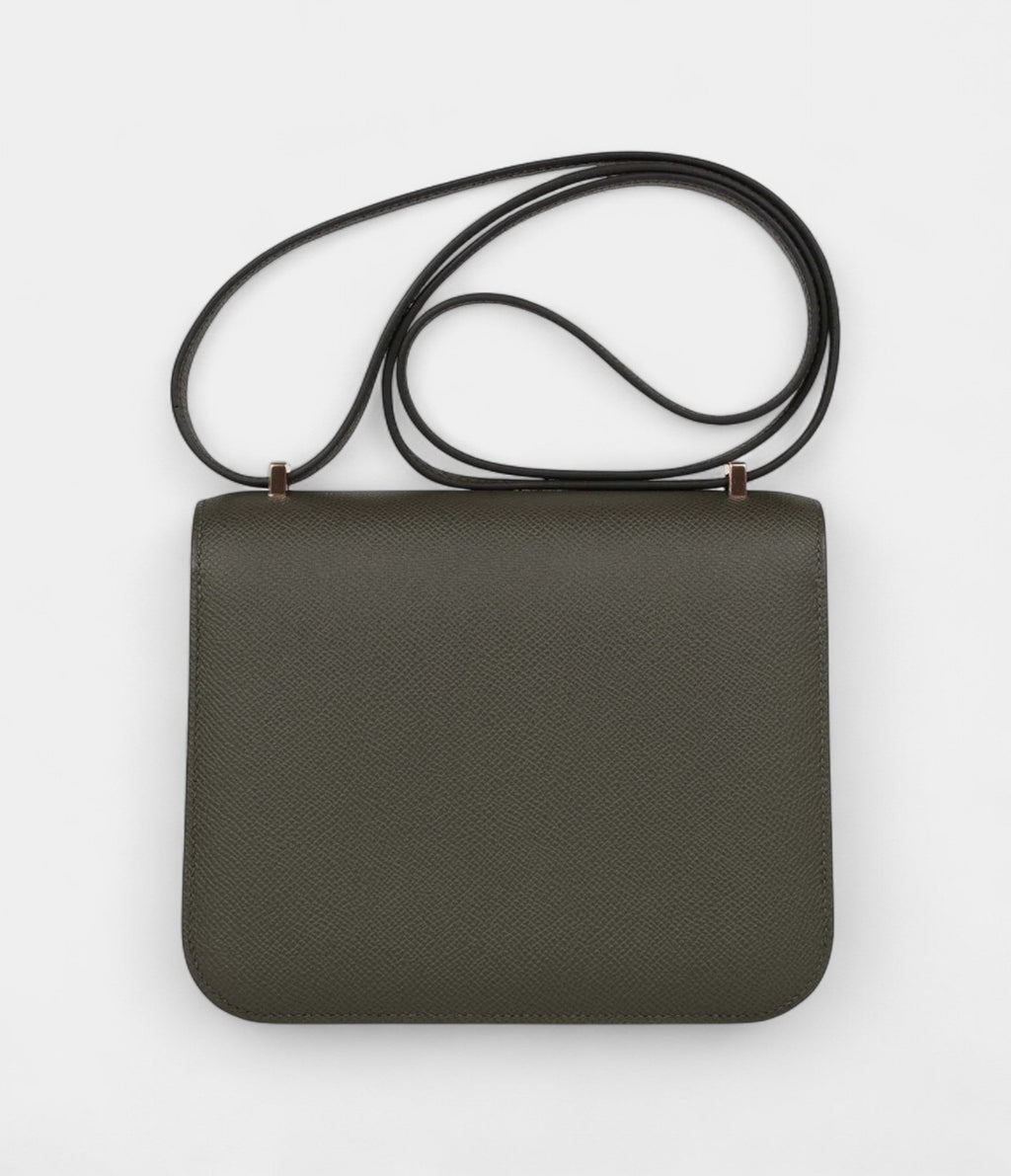 HMConstance 18 Vert de Gris Epsom Rose Gold Hardware