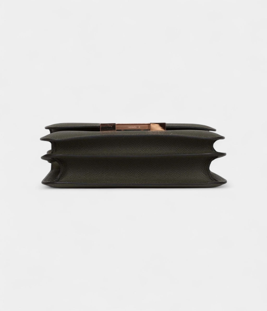 HMConstance 18 Vert de Gris Epsom Rose Gold Hardware
