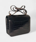HMConstance 24 Alligator Noir Bag