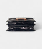 HMConstance 24 Alligator Noir Bag