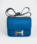 HMConstance 24 Bag Bleu Zanzibar Evercolor PHW