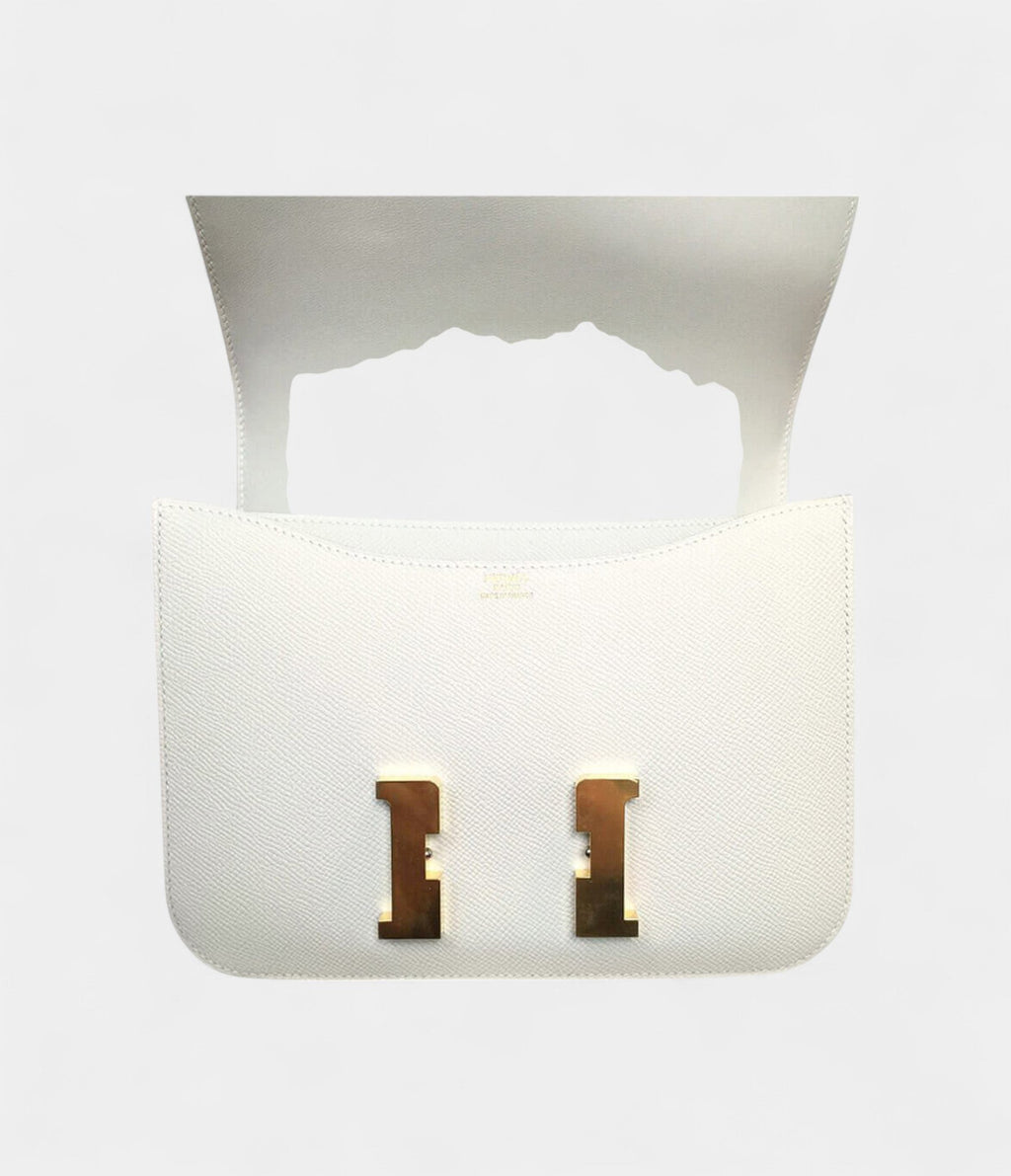 HMConstance 24 Bag Craie Gold Hardware