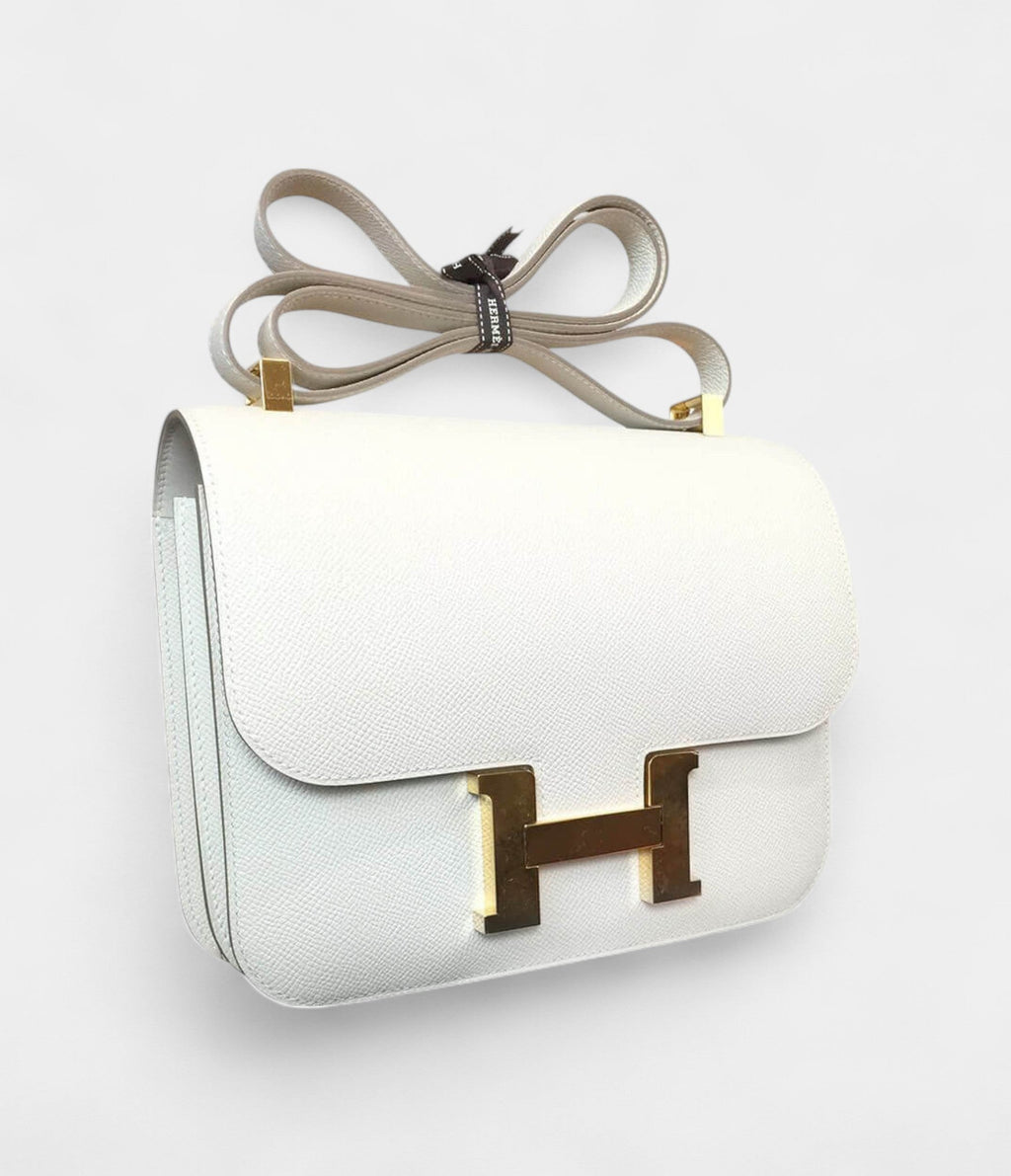 HMConstance 24 Bag Craie Gold Hardware