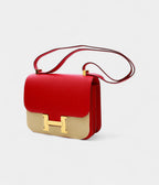 HMConstance 24 Bag Rouge Casaque Epsom