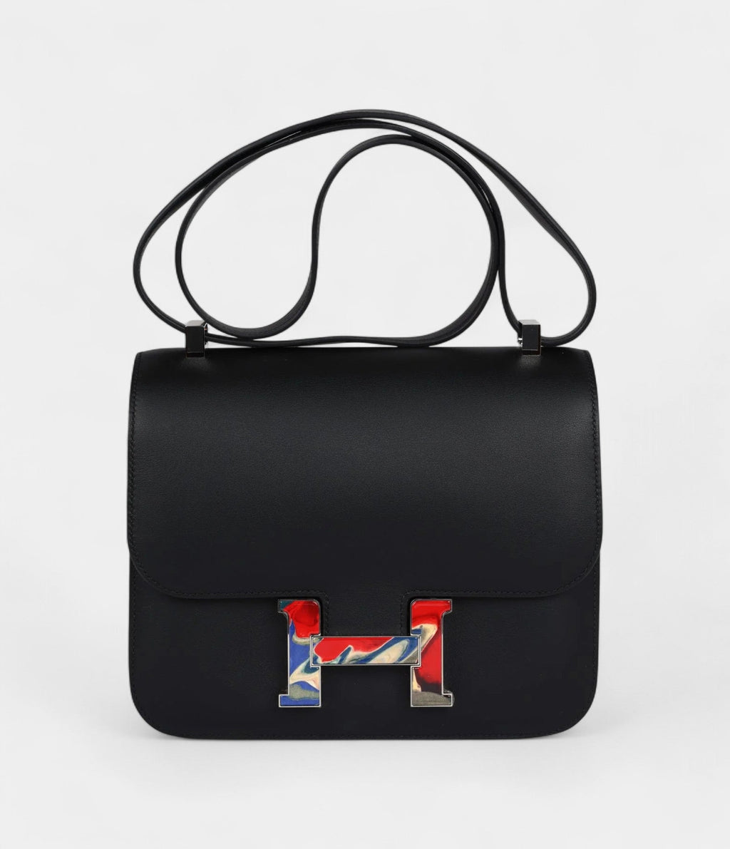 HMConstance 24 Black Swift Marbled Palladium Hardware