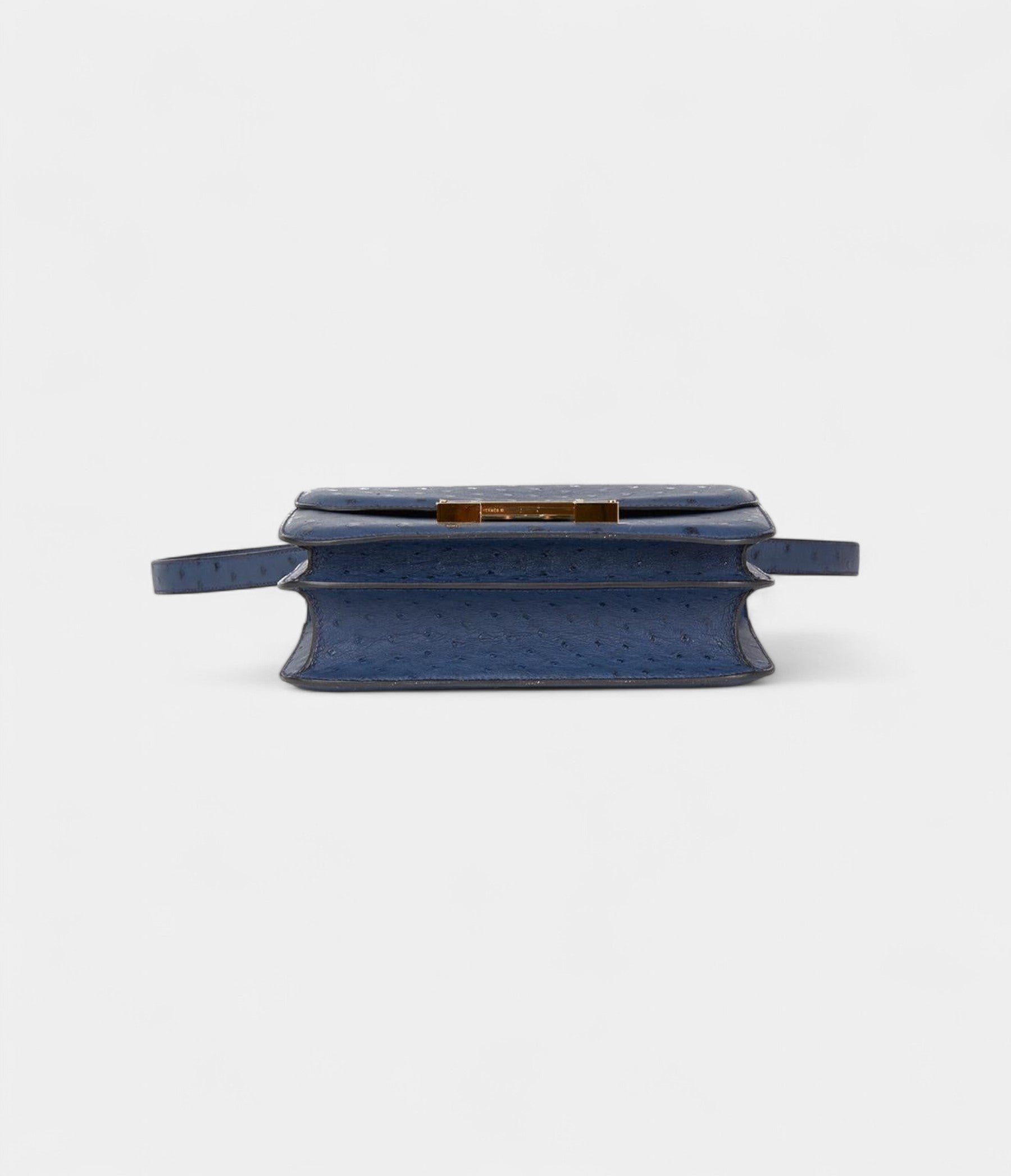 HMConstance 24 Bleu Malte Ostrich Leather Special