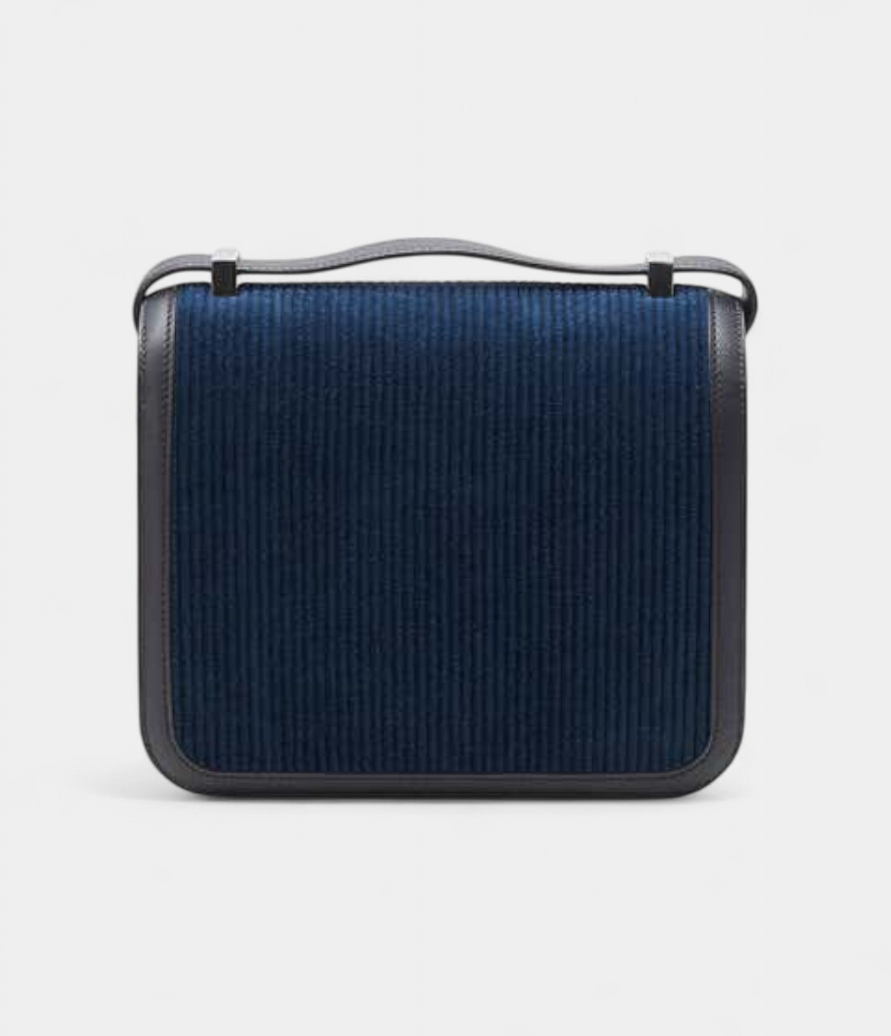 HMConstance 24 Bleu Marine Corduroy Palladium Hardware