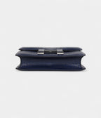 HMConstance 24 Bleu Saphir Matte Alligator Marquette Palladium Hardware