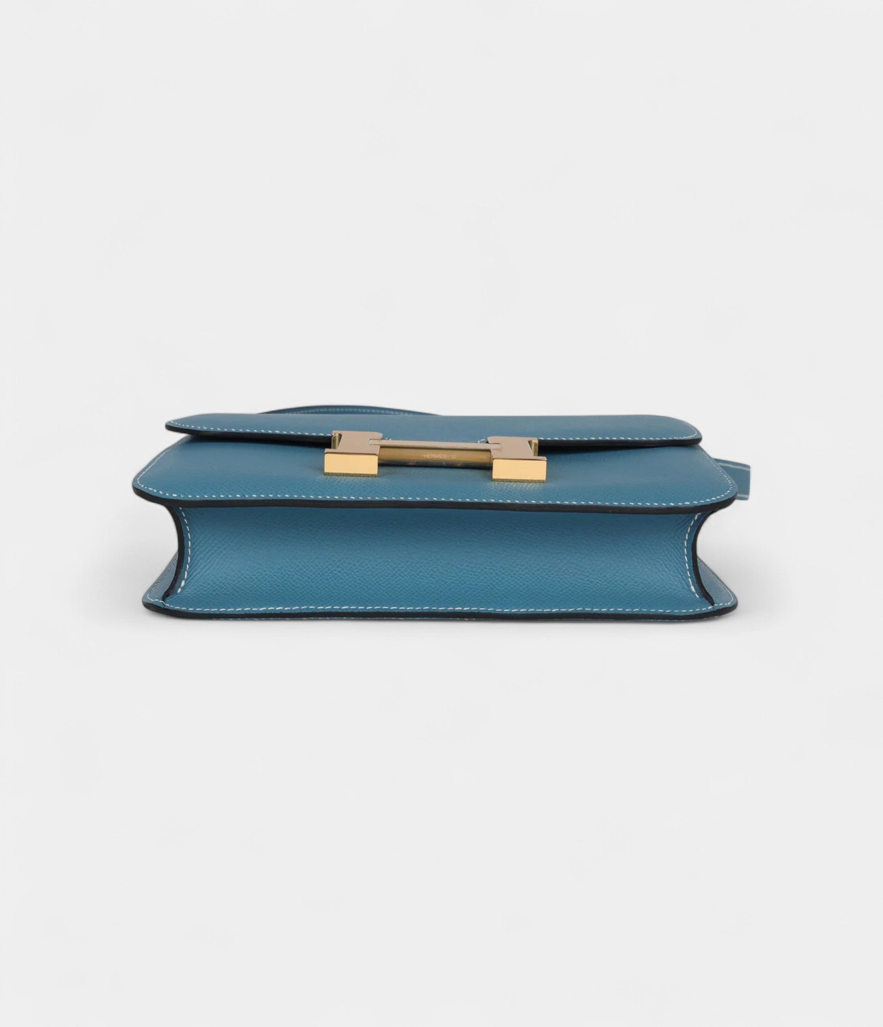 HMConstance 24 Blue Jean Epsom Gold Hardware
