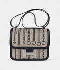 Hermes Constance 24 De Camp Dechainee Toile Limited Edition Black Swift Bag