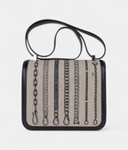 Hermes Constance 24 De Camp Dechainee Toile Limited Edition Black Swift Bag