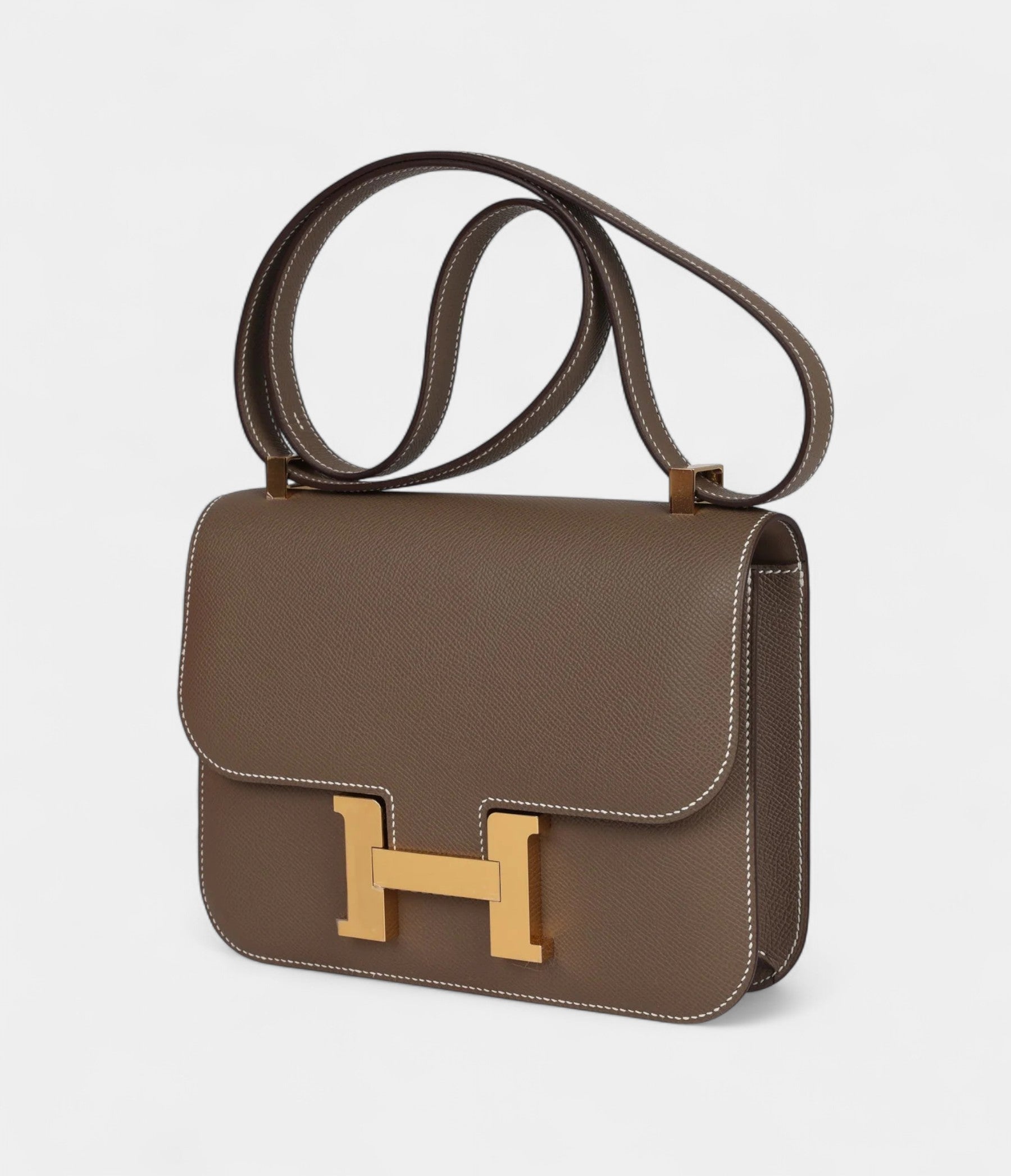 HMConstance 24 Etoupe Epsom Gold Hardware