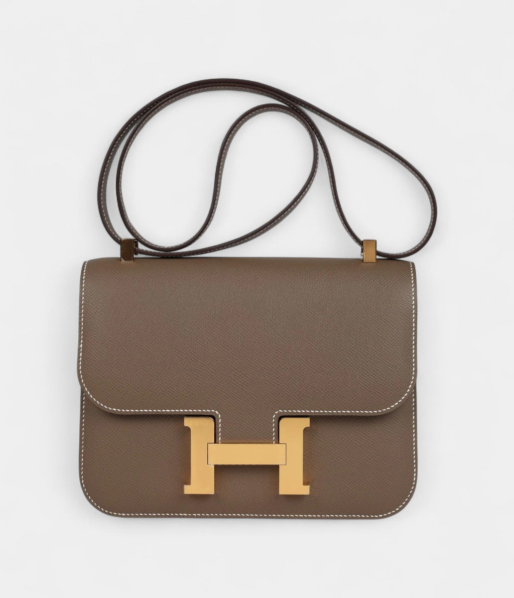 HMConstance 24 Etoupe Epsom Gold Hardware
