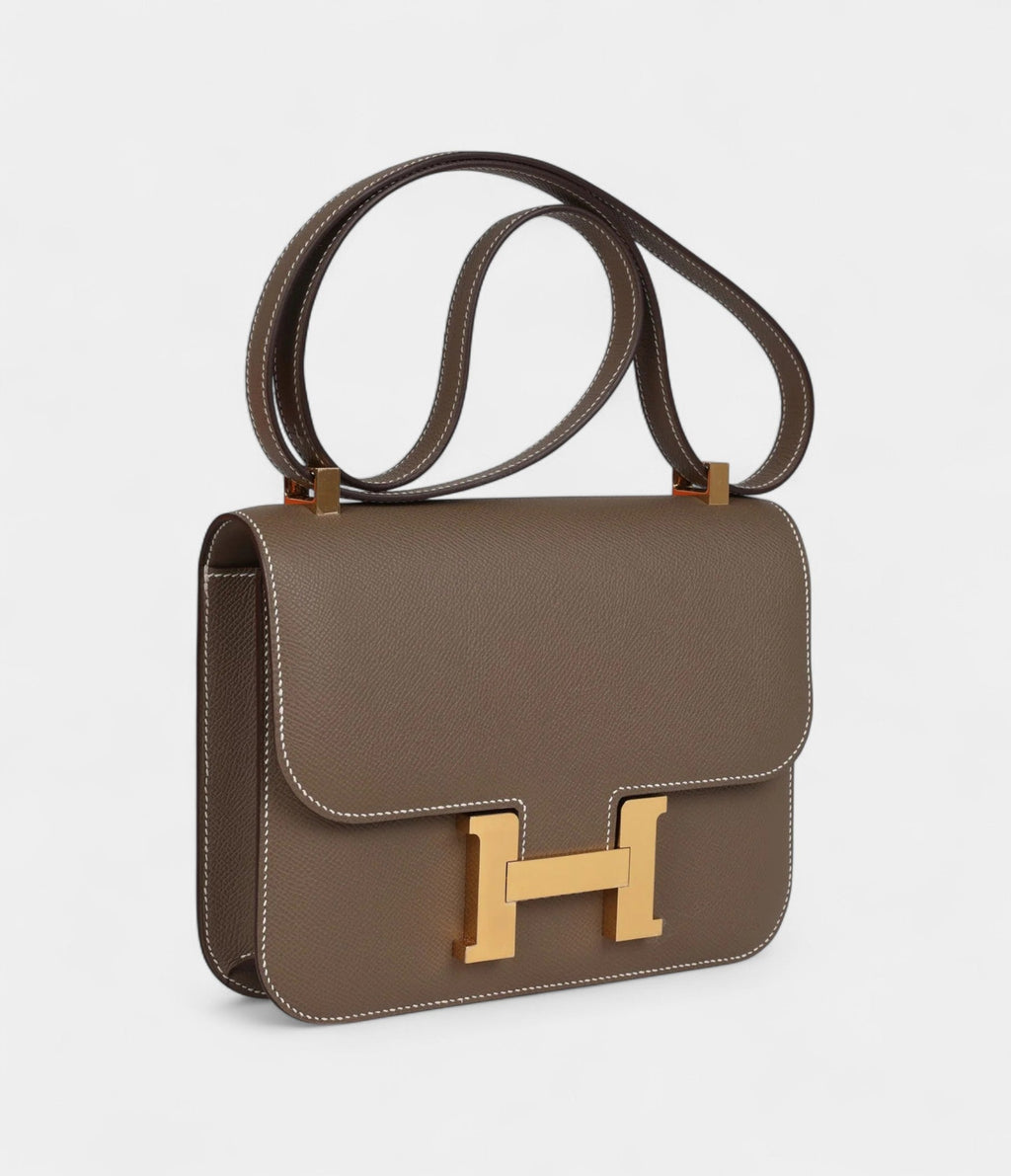 HMConstance 24 Etoupe Epsom Gold Hardware
