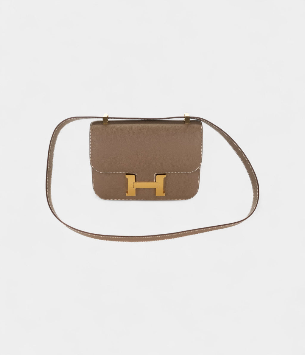 HMConstance 24 Etoupe Epsom Gold Hardware