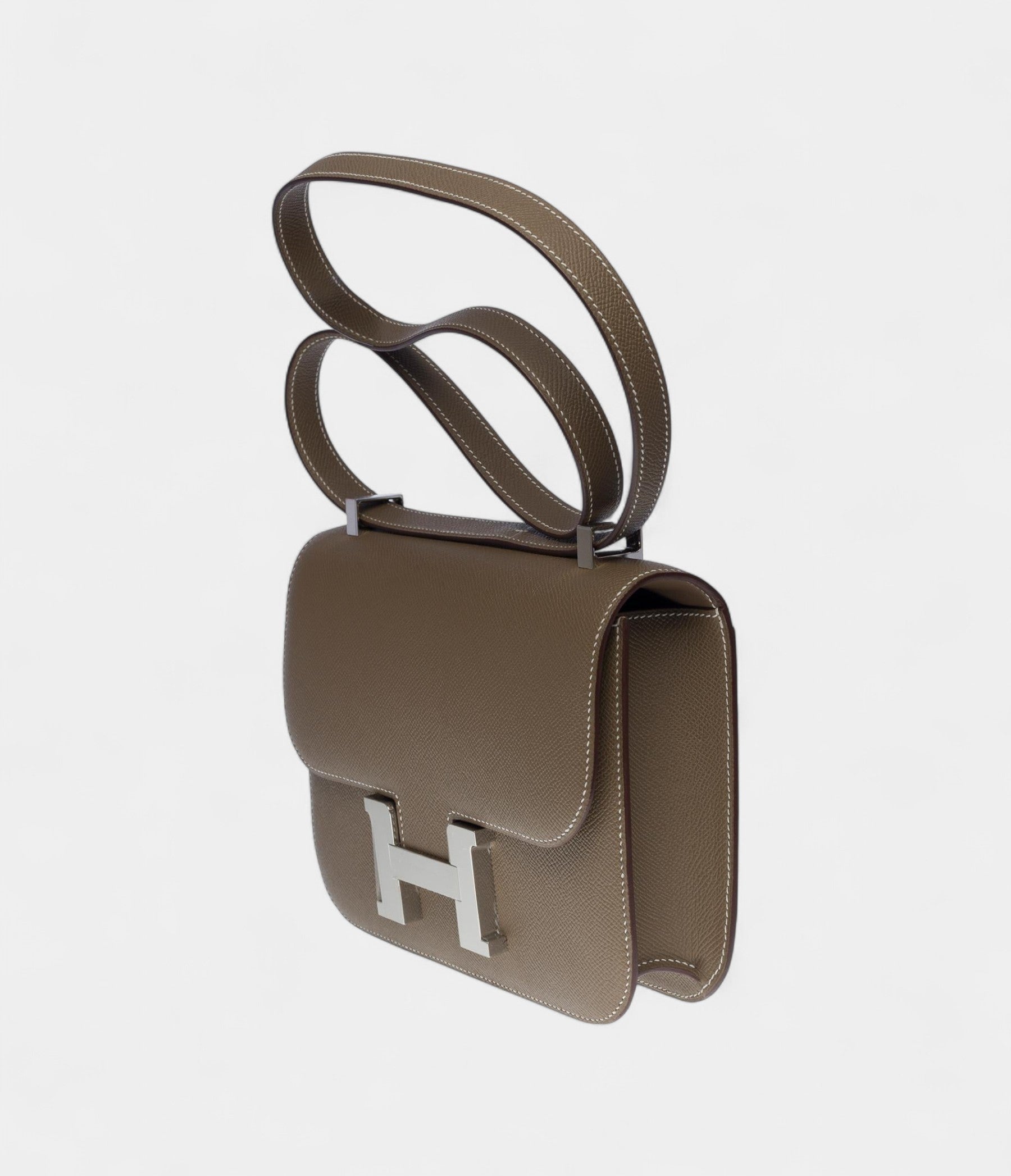 HMConstance 24 Etoupe Epsom Leather shoulder bag