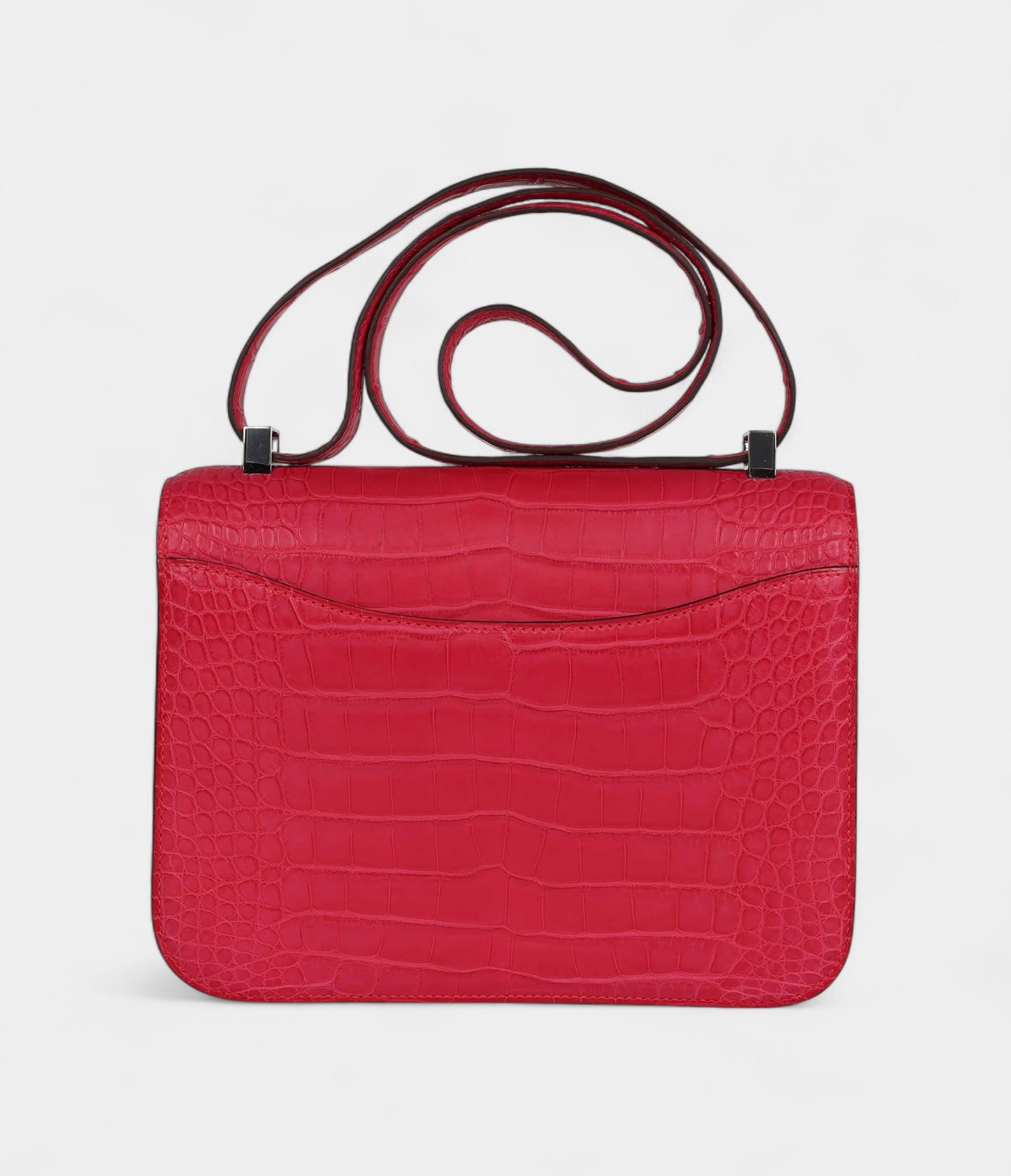 HMConstance 24 Rose Extreme Matte Alligator Palladium Hardware