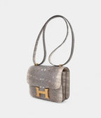 Hermes Constance Bag 18 Ombre Lizard Gold Hardware