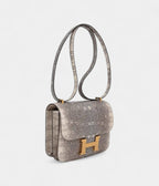 Hermes Constance Bag 18 Ombre Lizard Gold Hardware