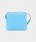 Hermes Constance Bag Epsom 24 Leather Blue