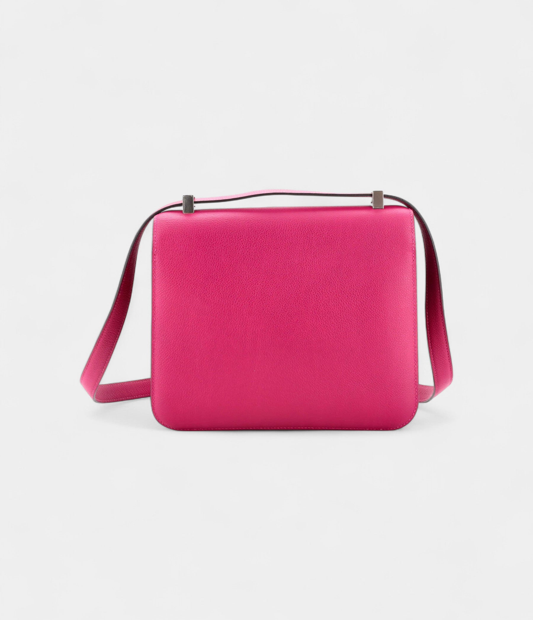 Hermes Constance Bag Evercolor 24 Leather Pink