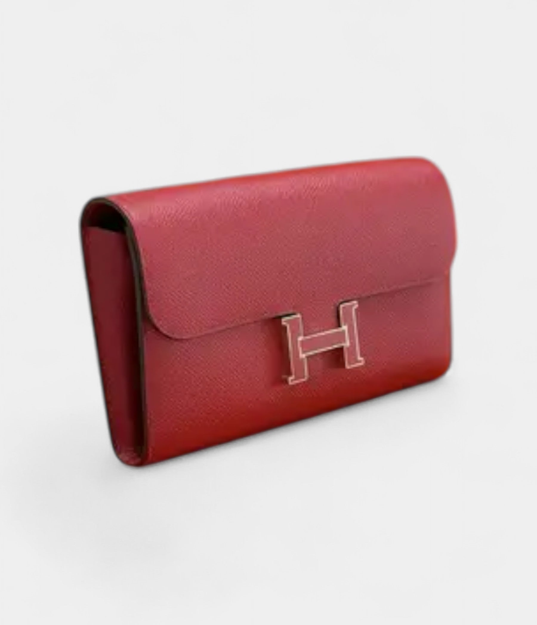 HMConstance Red Leather Wallet