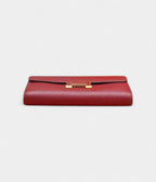 HMConstance Red Leather Wallet
