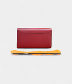 HMConstance Red Leather Wallet