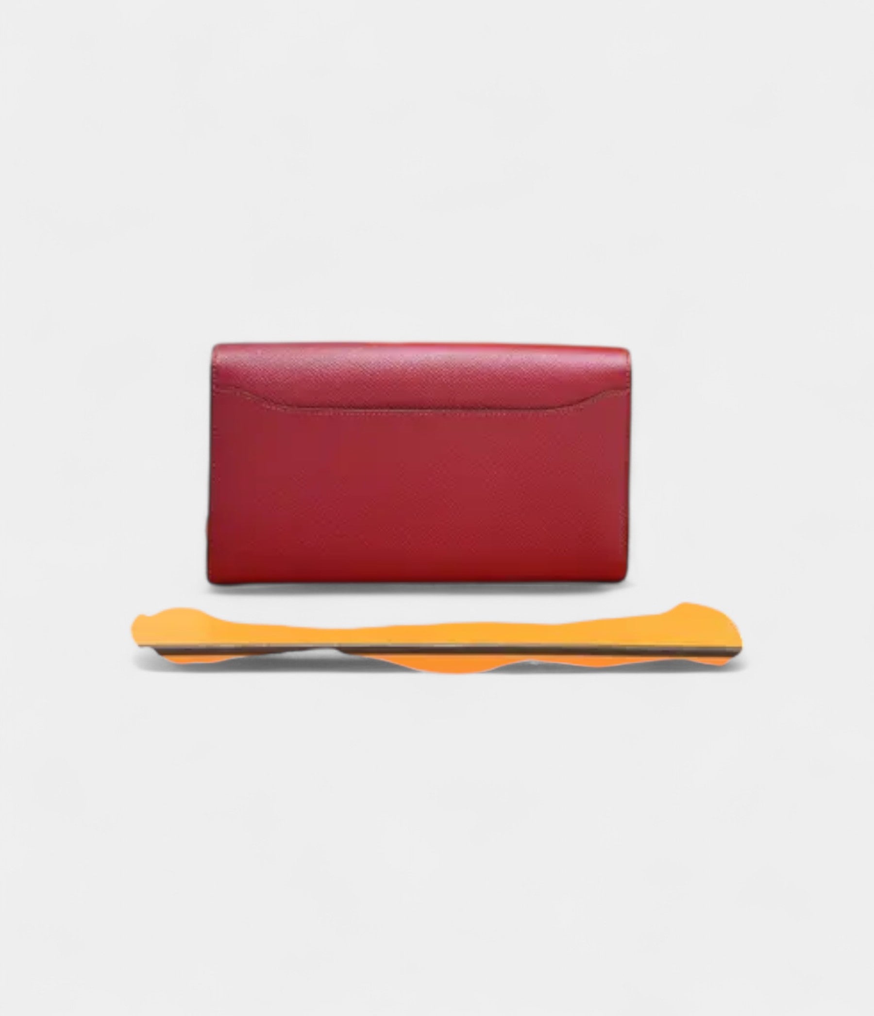 HMConstance Red Leather Wallet