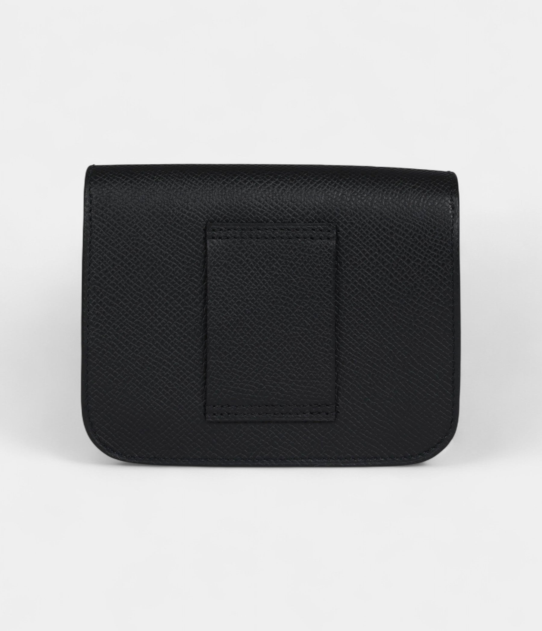 HMConstance Slim Wallet Black Epsom Gold Hardware