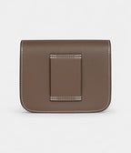 HMConstance Slim Wallet Etoupe Evercolor Gold Hardware