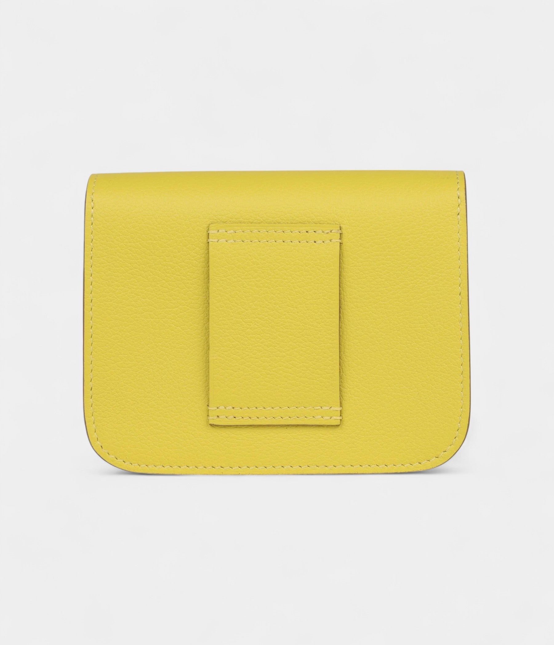 HMConstance Slim Wallet Lime Evercolor Palladium Hardware