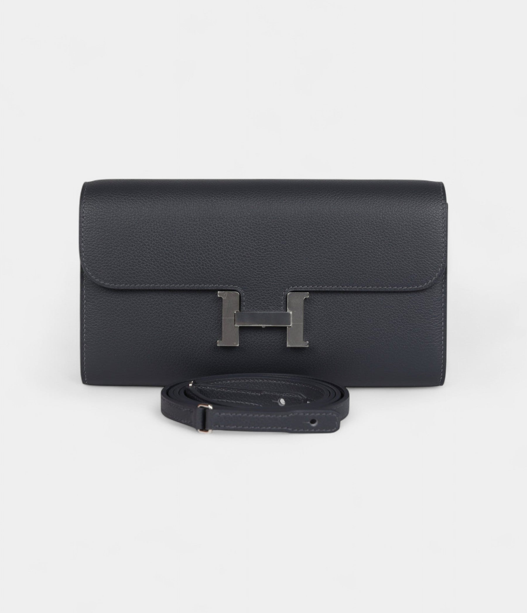 HMConstance Wallet To Go Ardoise Evercolor Leather with Palladium Hardware