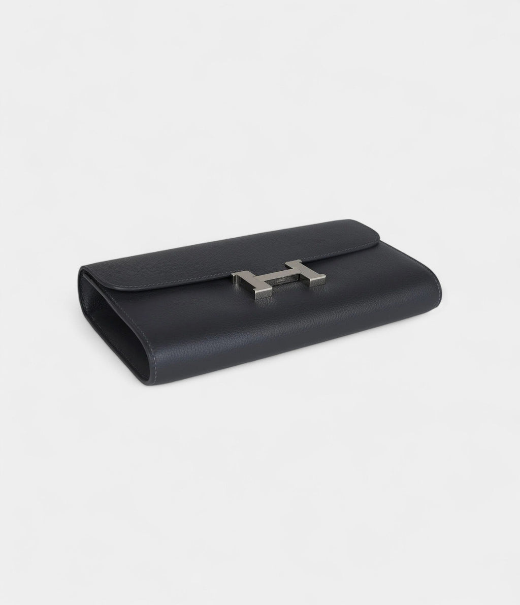 HMConstance Wallet To Go Ardoise Evercolor Palladium Hardware