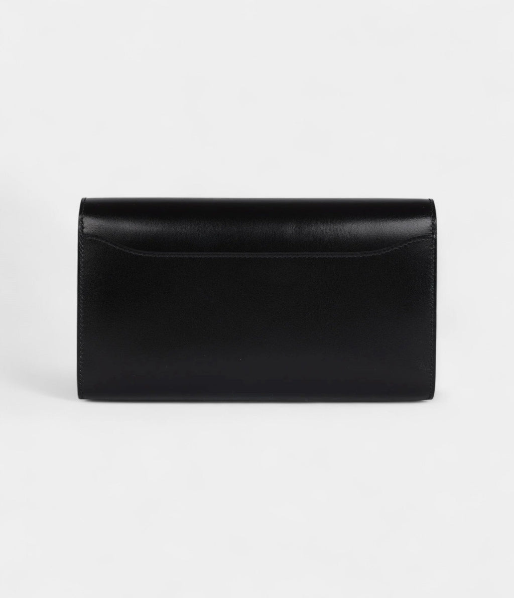 HMRock Constance Wallet To Go Black Box Gold Hardware