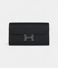 HMConstance Wallet To Go Black Epsom Palladium Hardware
