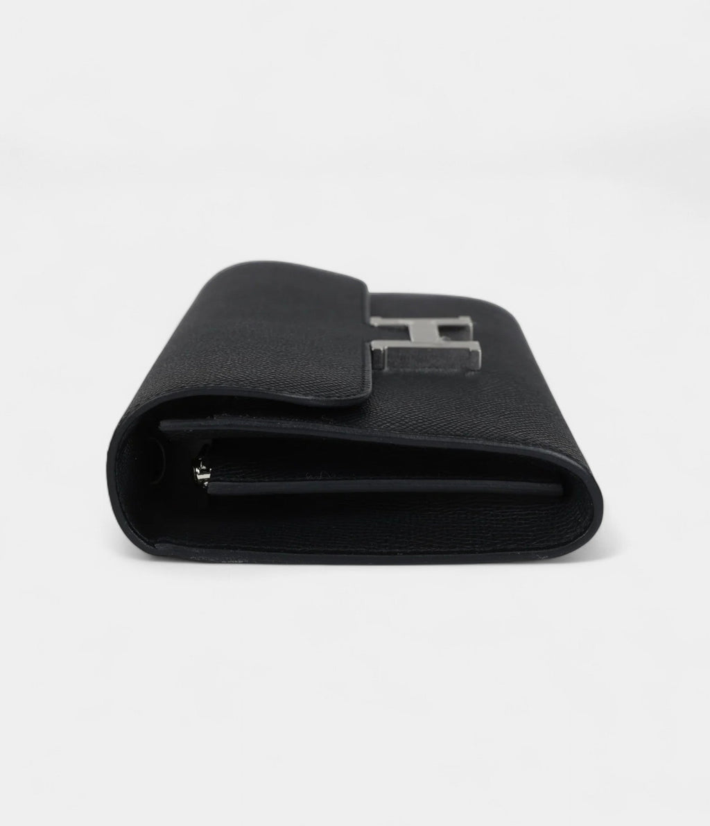 HMConstance Wallet To Go Black Epsom Palladium Hardware