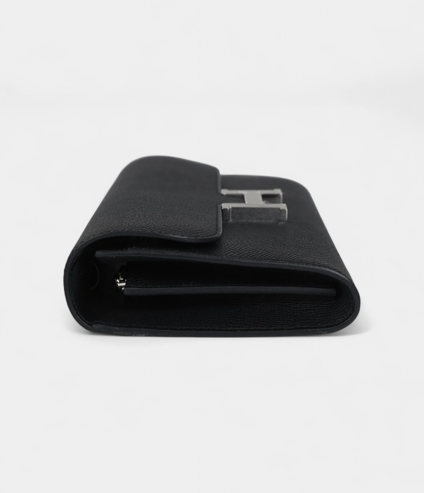 HMConstance Wallet To Go Black Epsom Palladium Hardware